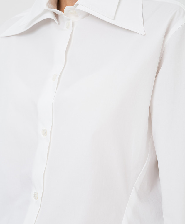 Valentino Рубашка с двойной конструкцией воротника WB0AB2X55A6 изображение 5