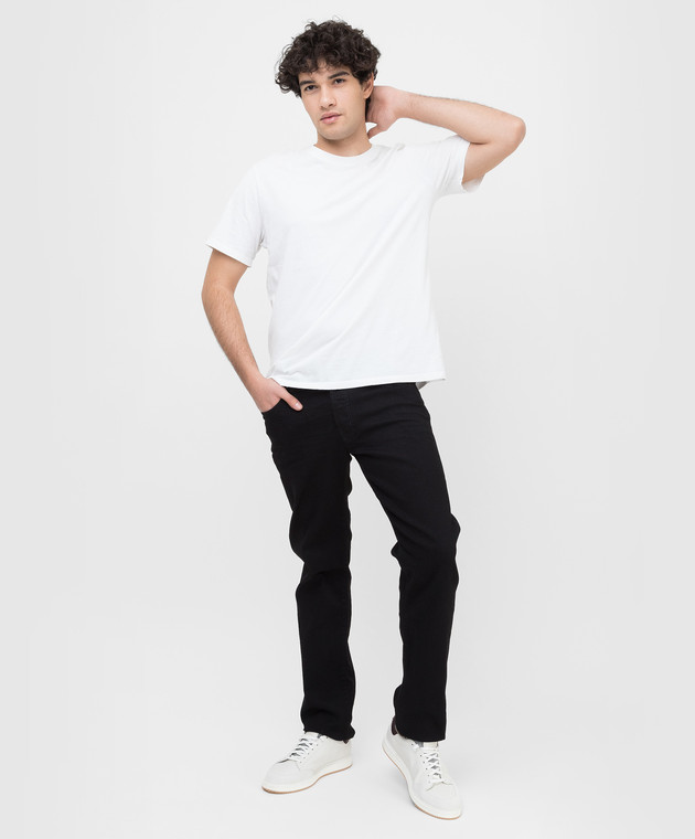 Jacob Cohen Черные джинсы-слим UQL0401S3620 изображение 2