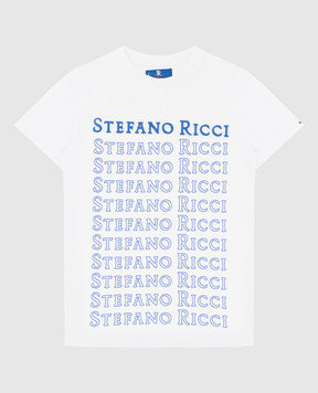 Stefano Ricci Детская футболка логотипом YNH1100390803