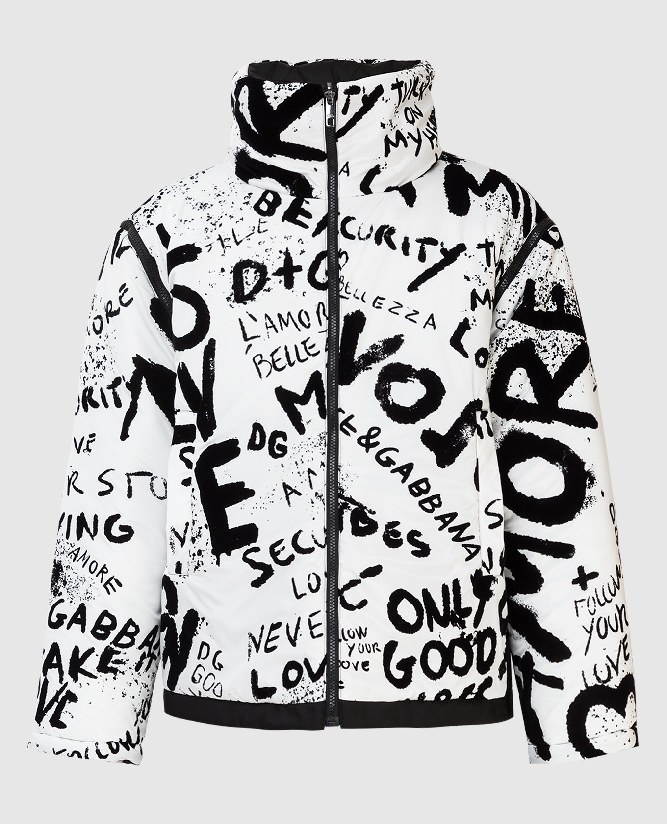

Двусторонняя куртка с принтом Graffiti DG Dolce&Gabbana, Белый, Куртки