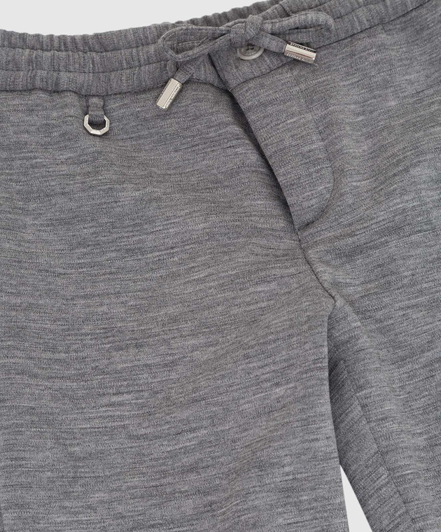 Stefano Ricci Children's gray wool trousers Y1T90ASP03W0001D image 3