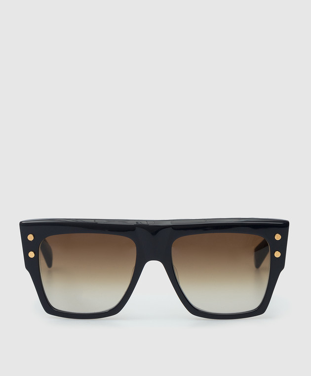 Balmain Солнцезащитные очки B-I в квадратной оправе BPS100E56