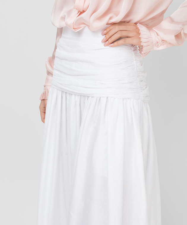 ALEXANDRE VAUTHIER Белая юбка 211SK1403 изображение 5
