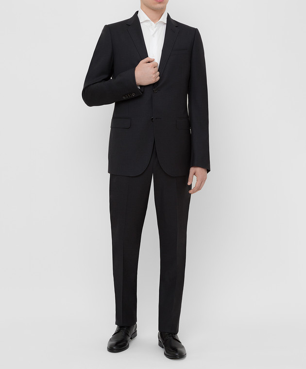 Gucci Темно-серый костюм из шерсти 406135 изображение 2
