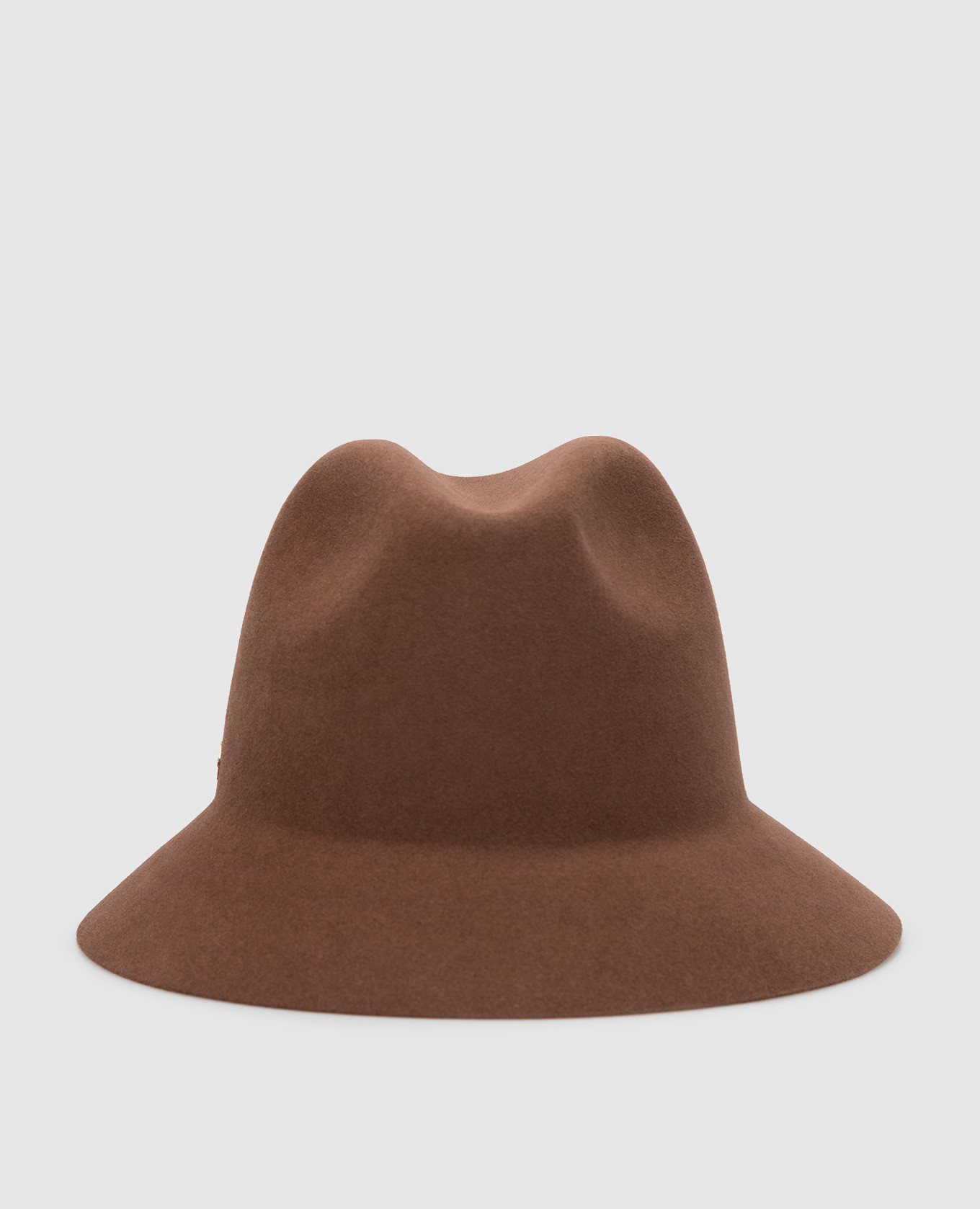 

Темно-бежевая шляпа Ingrid из меха зайца и кашемира Loro Piana, Бежевый, Шляпы