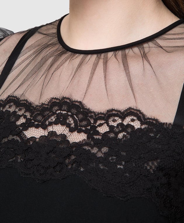 Dolce&Gabbana Чорне плаття F6C4XTGDL46 зображення 5