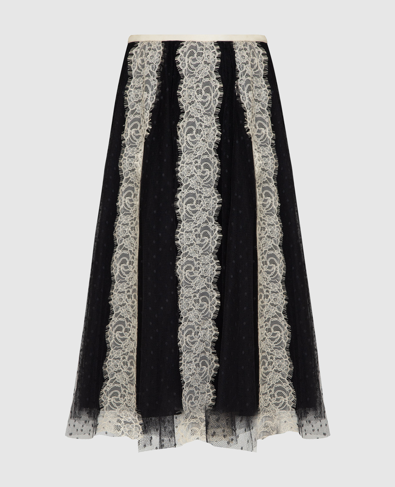 

Черная юбка Red Valentino, Черный, Юбки Миди