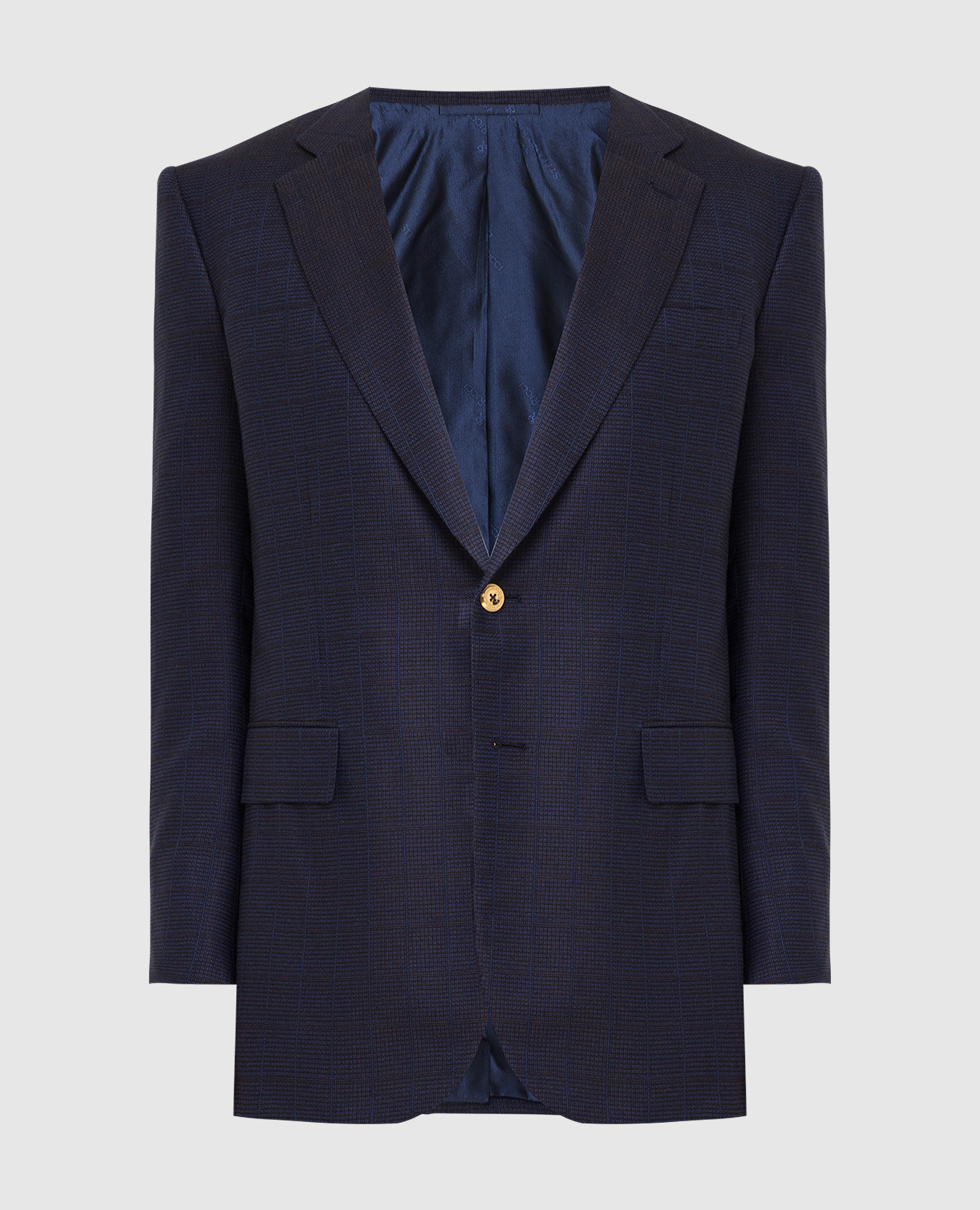 

Темно-синий пиджак из кашемира и шелка, Пиджаки