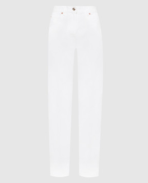 Valentino Белые джинсы VB3DD11H69F