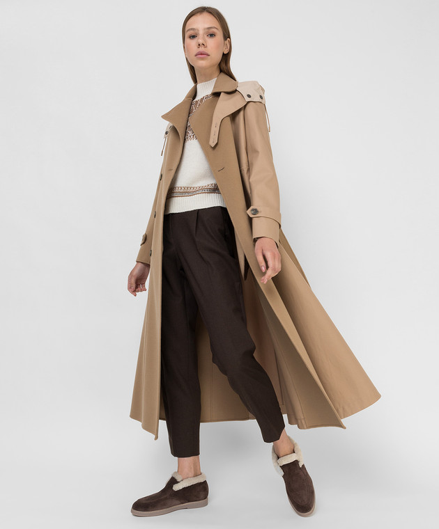 Max Mara Weekend - Комбинированное пальто-тренч Nurrao NURRA