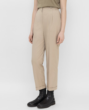 Kiton Бежеві штани D51105K05H98