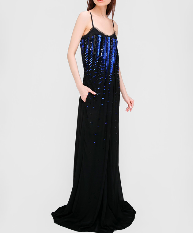 Roberto Cavalli Black dress with sequins PTR208 image 2