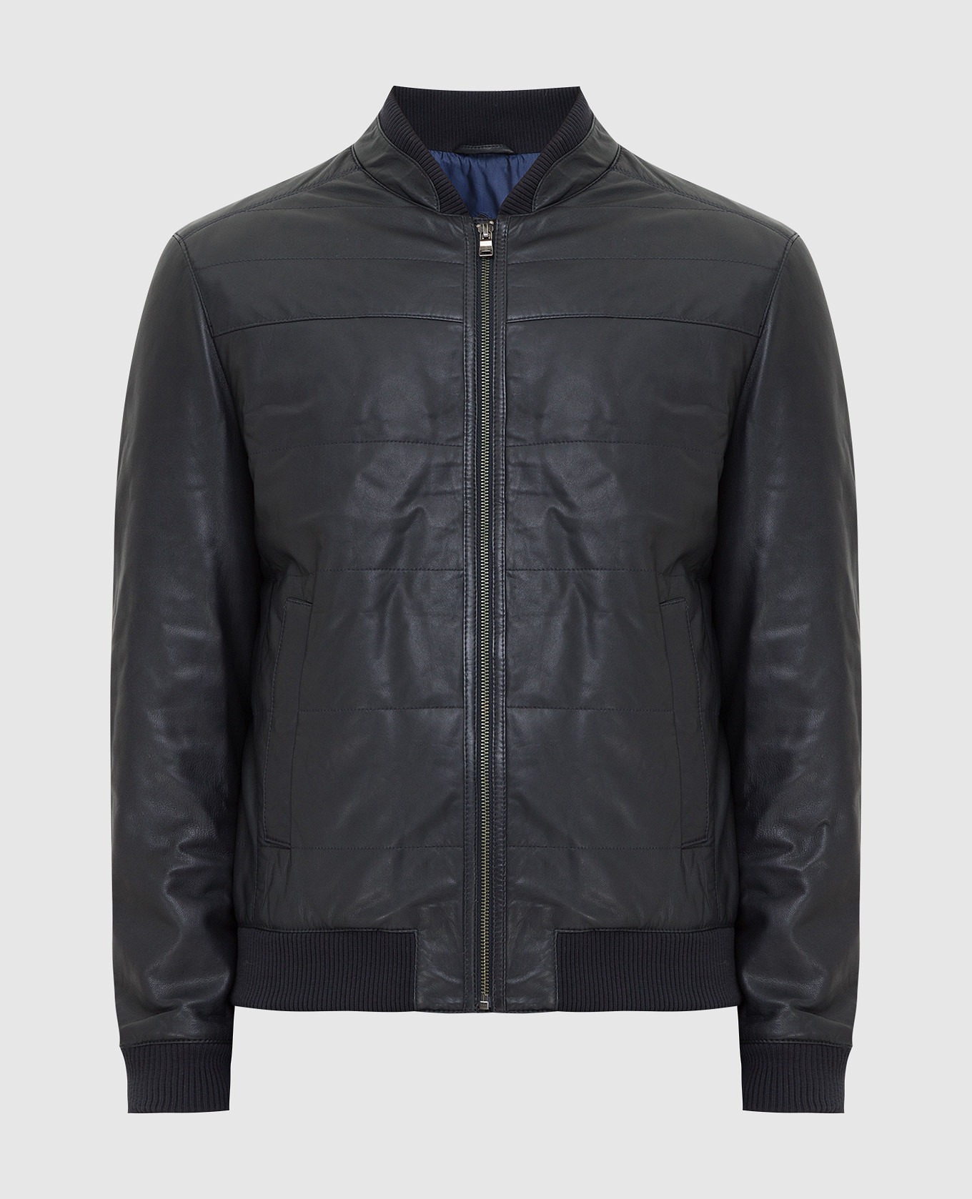 Florentino - Leather bomber jacket 220490960191 - buy with European ...