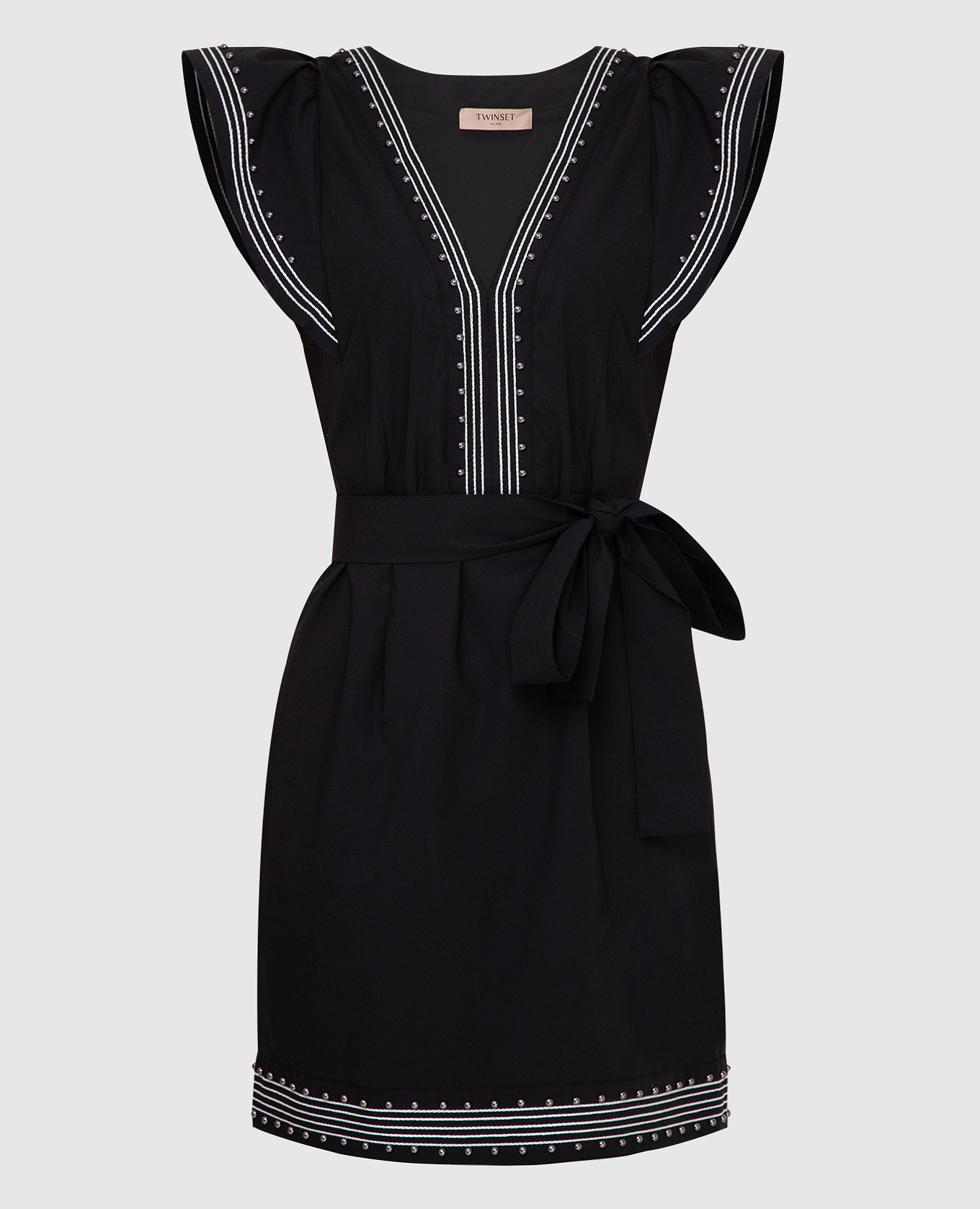 

Черное платье Twin Set, Черный, Платья Мини