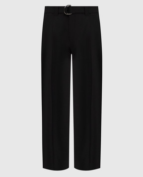 Dolce&Gabbana Черные брюки из  шерсти GWTCATFUCEG