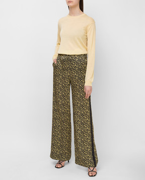 Victoria by Victoria Beckham Чорні брюки з шовку TRVV070B