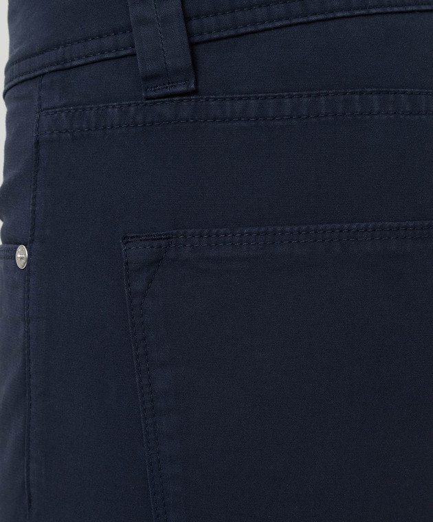 Loro Piana Темно-синие джинсы FAG1317 изображение 5