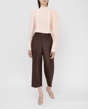 Givenchy Блуза з шовку BW60NF12EH