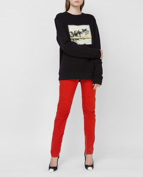 Balmain Червоні джинси скіні 5558193N