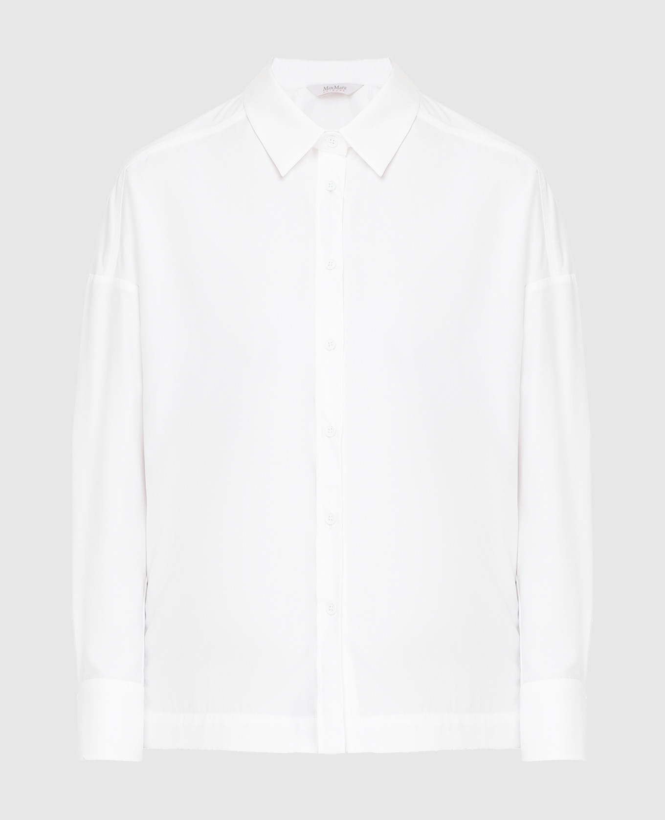 

Рубашка Rispoli с разрезами Max Mara, Белый, Рубашки и блузы
