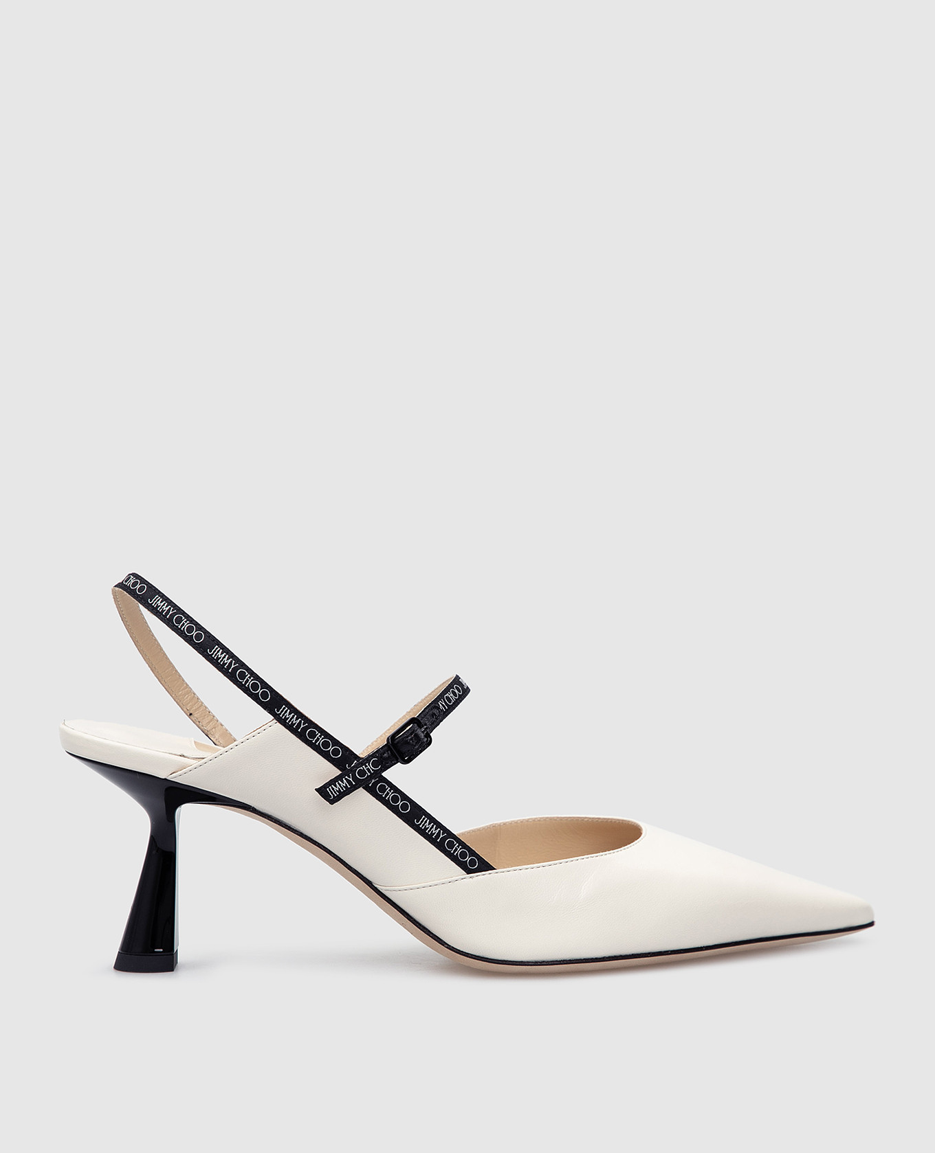 

Кожаные слингбэки "Ray" Jimmy Choo, Светло-бежевый, Туфли