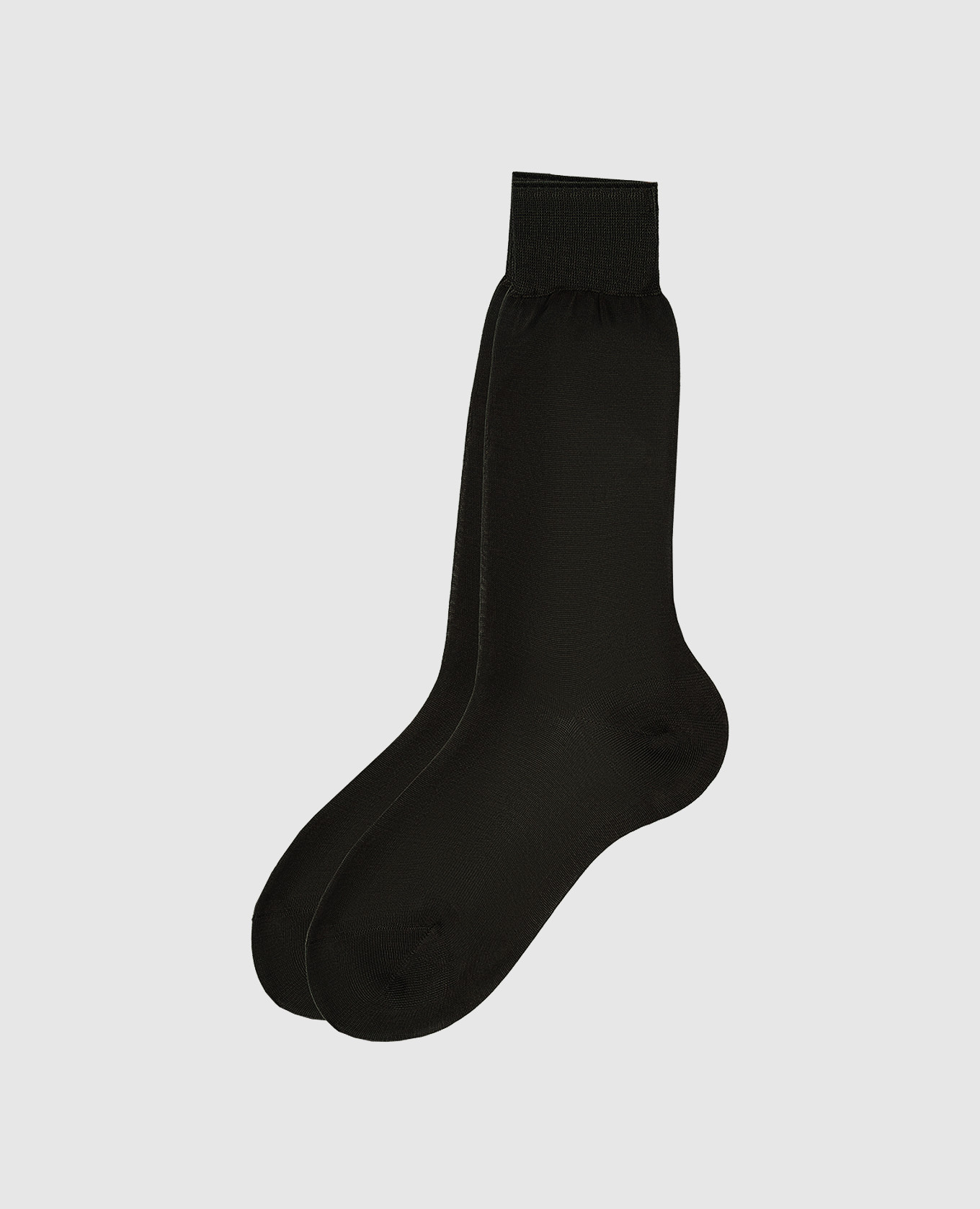 Темно-коричневые носки
