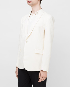 Saint Laurent Жаккардовый пиджак из шерсти 642386Y1C71