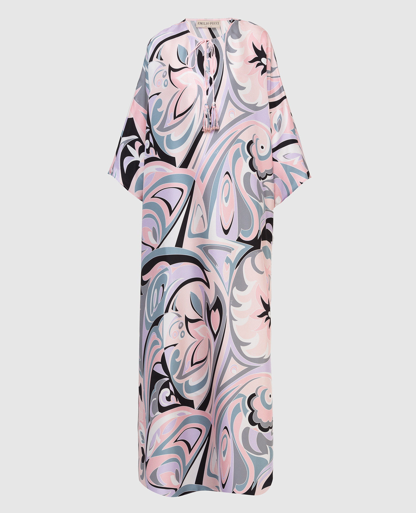 

Платье из шелка EMILIO PUCCI, Розовый, Платья Макси
