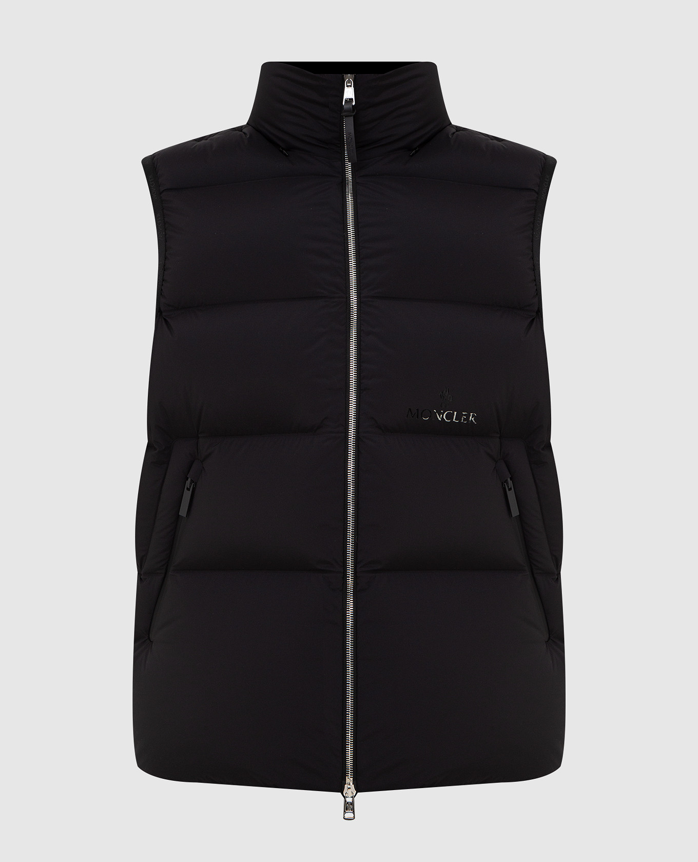 

Черный пуховый жилет, Жилеты