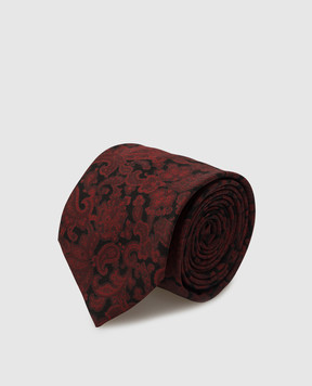 Stefano Ricci Детский набор из галстука и платка в узор YDHNG501