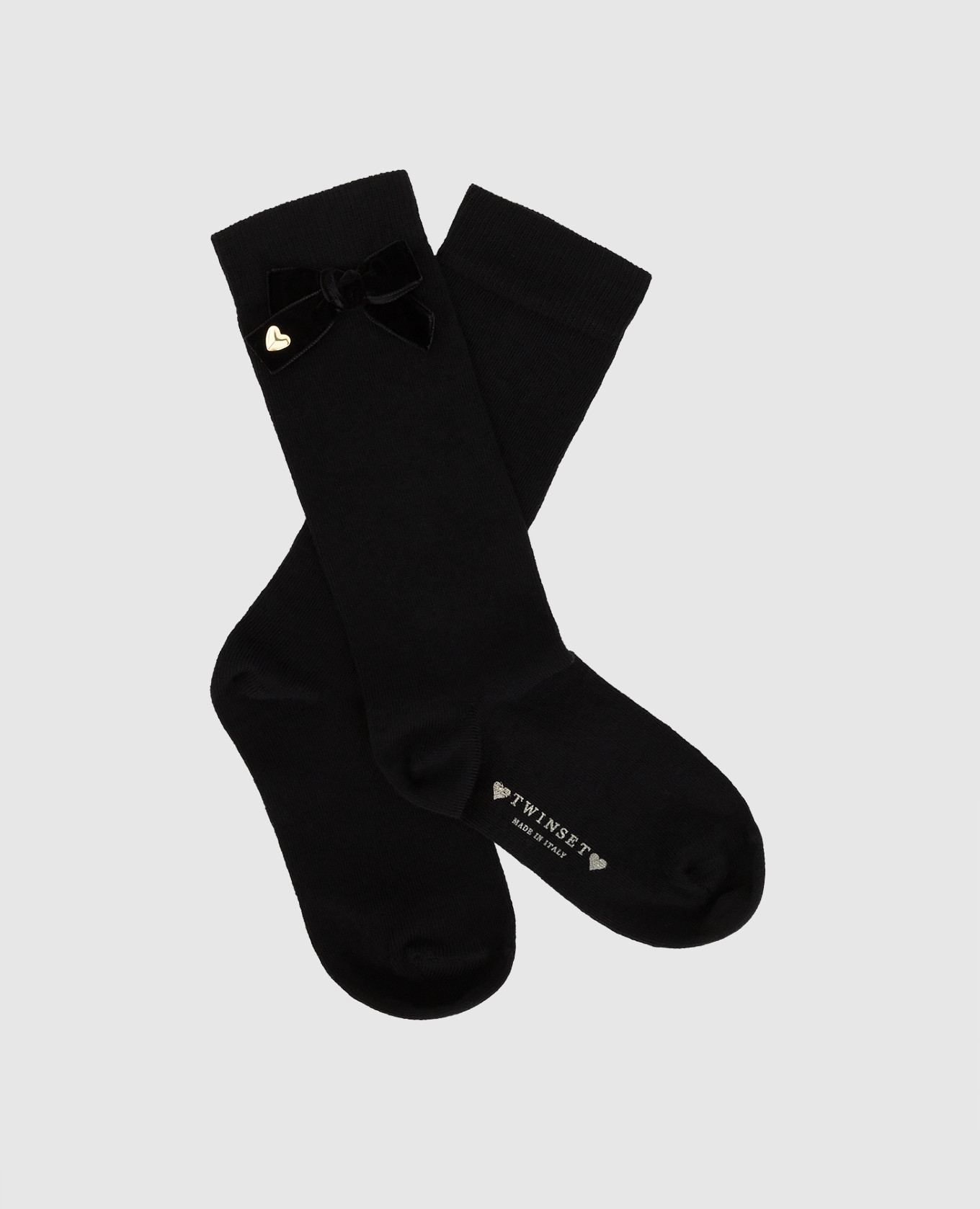 Дитячі чорні шкарпетки