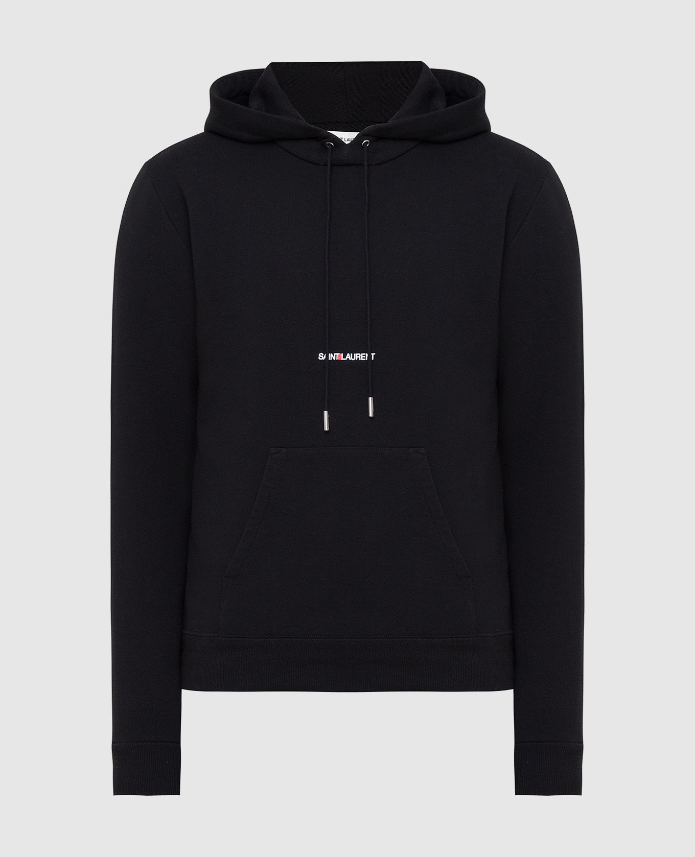 

Худи с принтом логотипа Saint Laurent, Черный, Худи и свитшоты