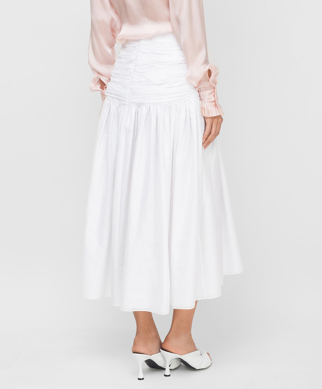 ALEXANDRE VAUTHIER Белая юбка 211SK1403 изображение 4