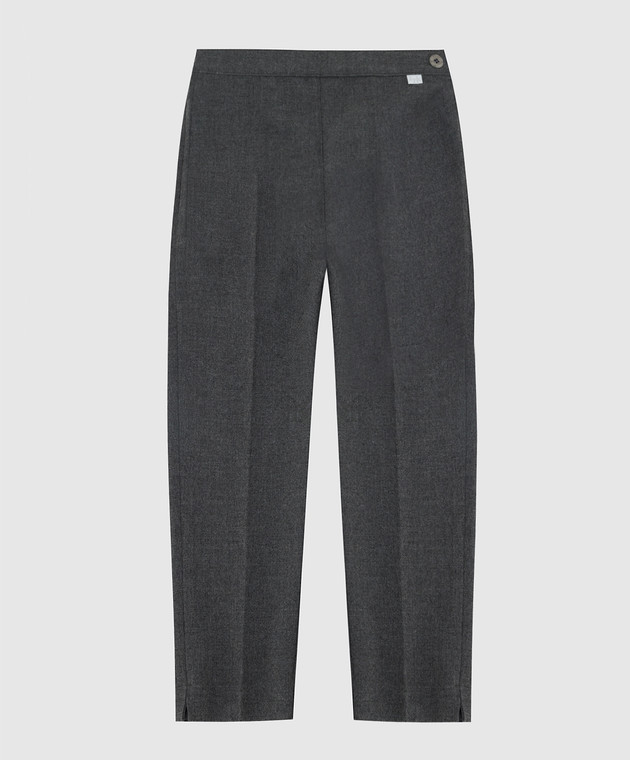Il Gufo Children's gray trousers A21PR010W00031014