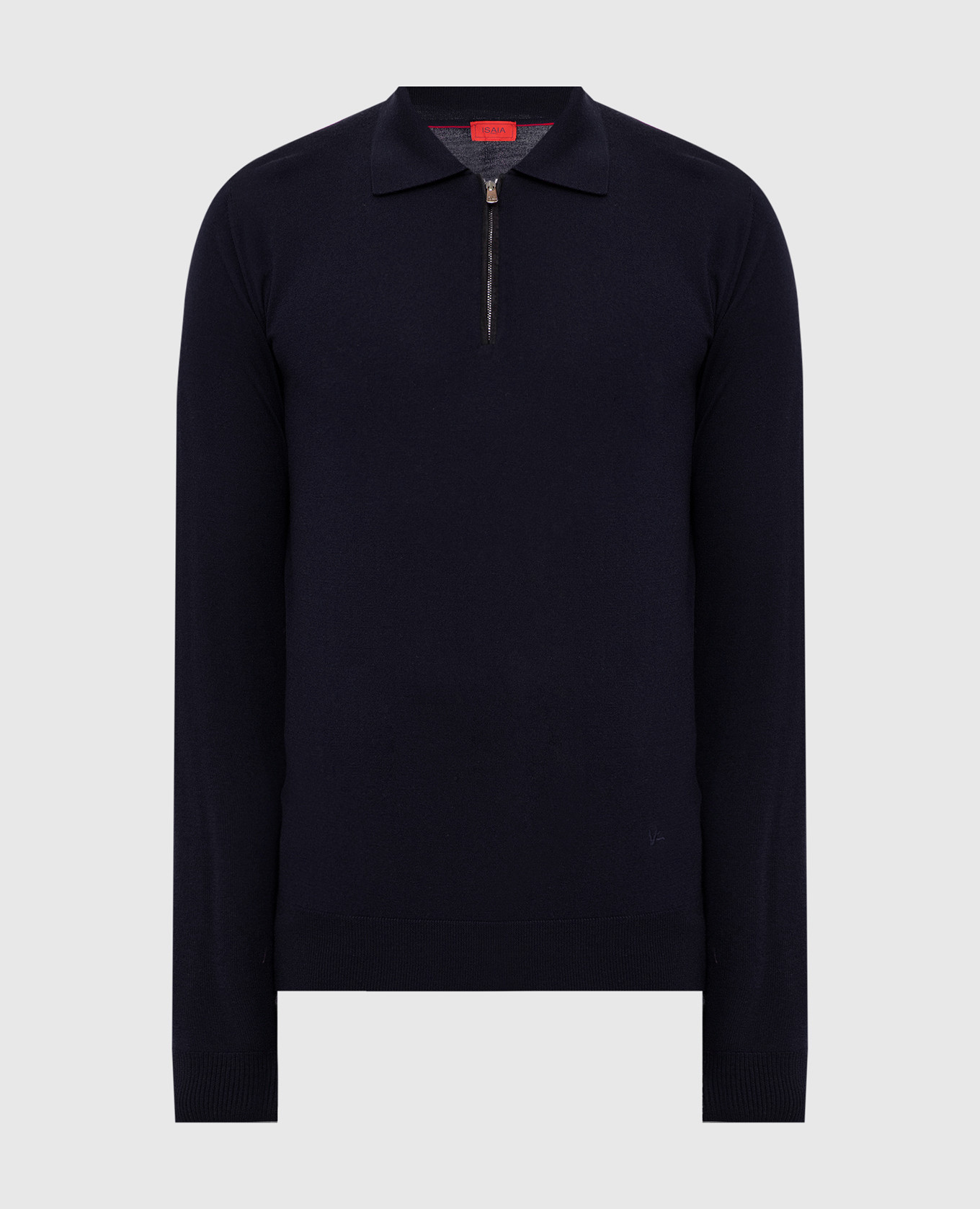 

Темно-синее поло из шерсти, Тёмно-синий, Поло