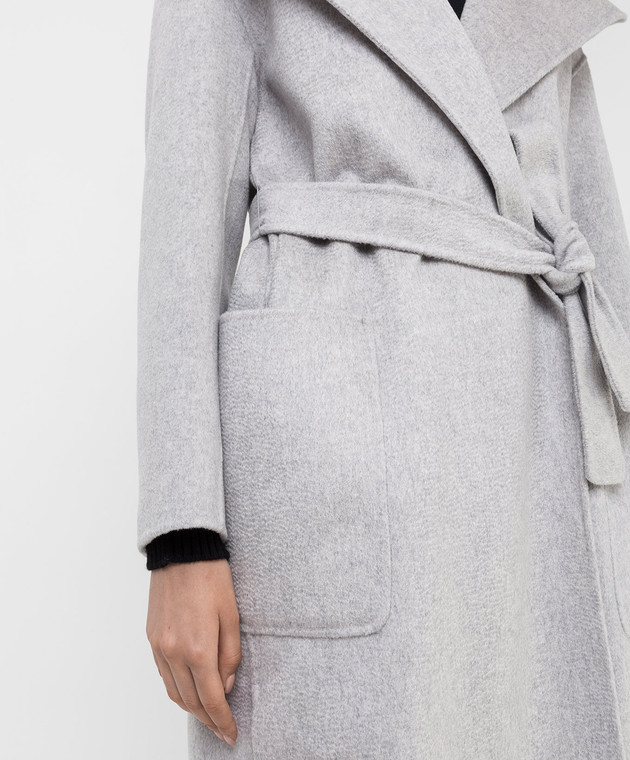 Max Mara Nicole coat in wool and cashmere with slits NICOLE image 5