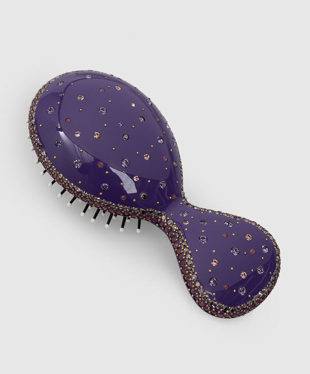 Davidian Фиолетовая расческа с кристаллами Swarovski 96150
