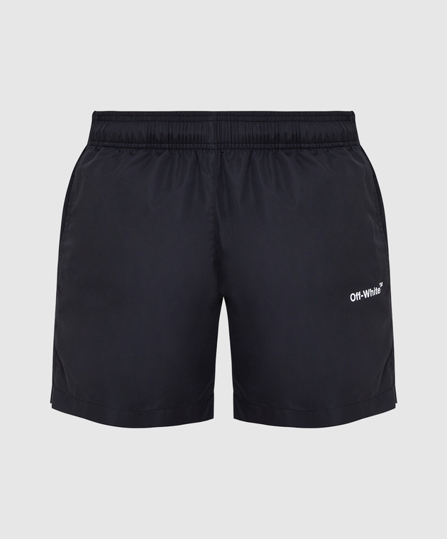 Off-White - Swim shorts with Diag Outline print OMFA003C99FAB001 buy at ...