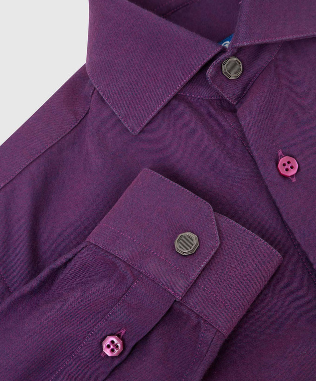 Stefano Ricci Children's purple shirt YC004850EX1500 image 3