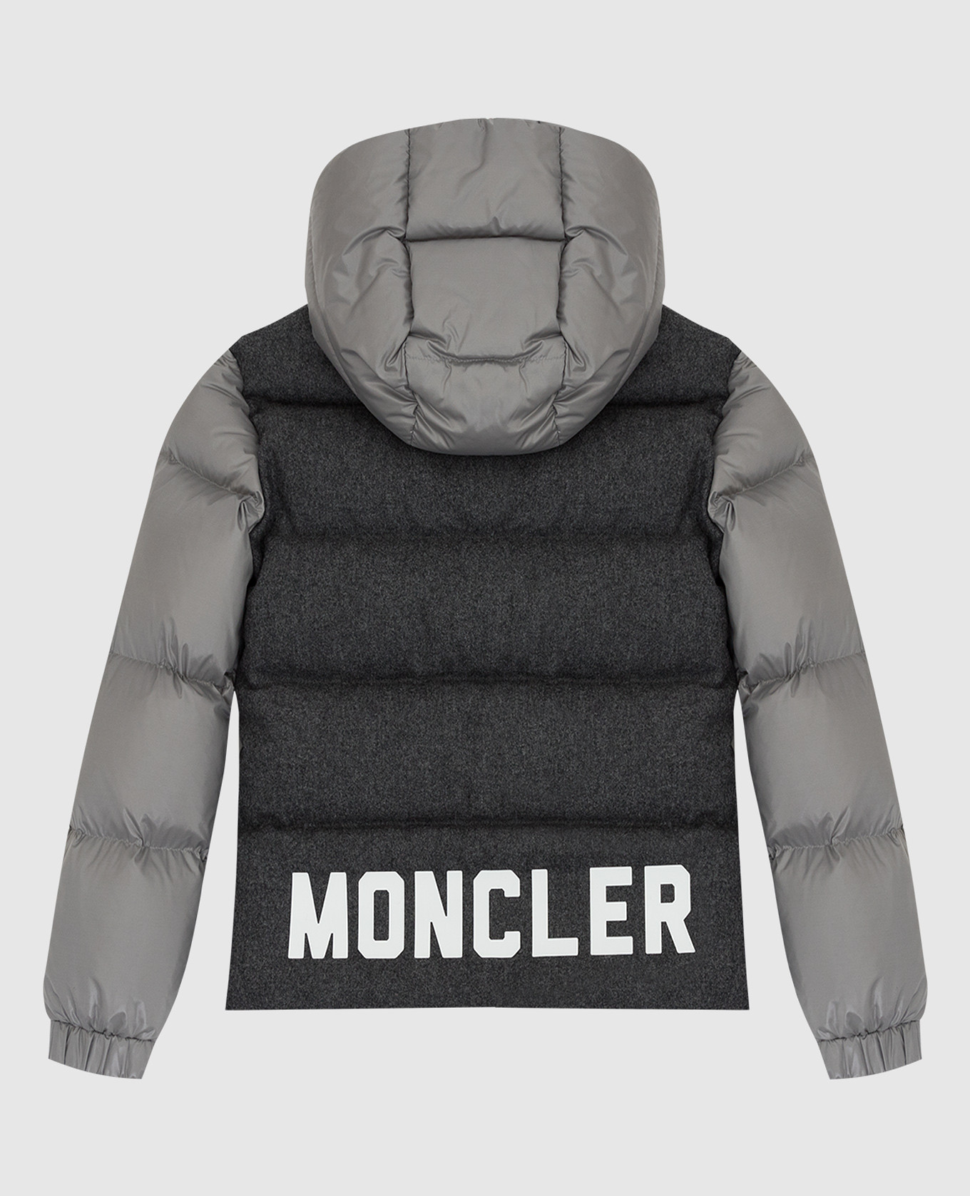 Moncler ENFANT Детская пуховая куртка из шерсти 1A54D10542331214 изображение 2