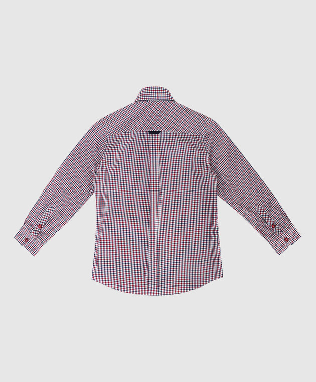 Stefano Ricci Children's checkered shirt YC005331M1716 image 2
