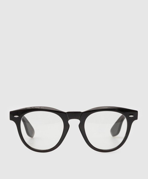 Brunello Cucinelli Черные очки Nino из рога MOCNIN010