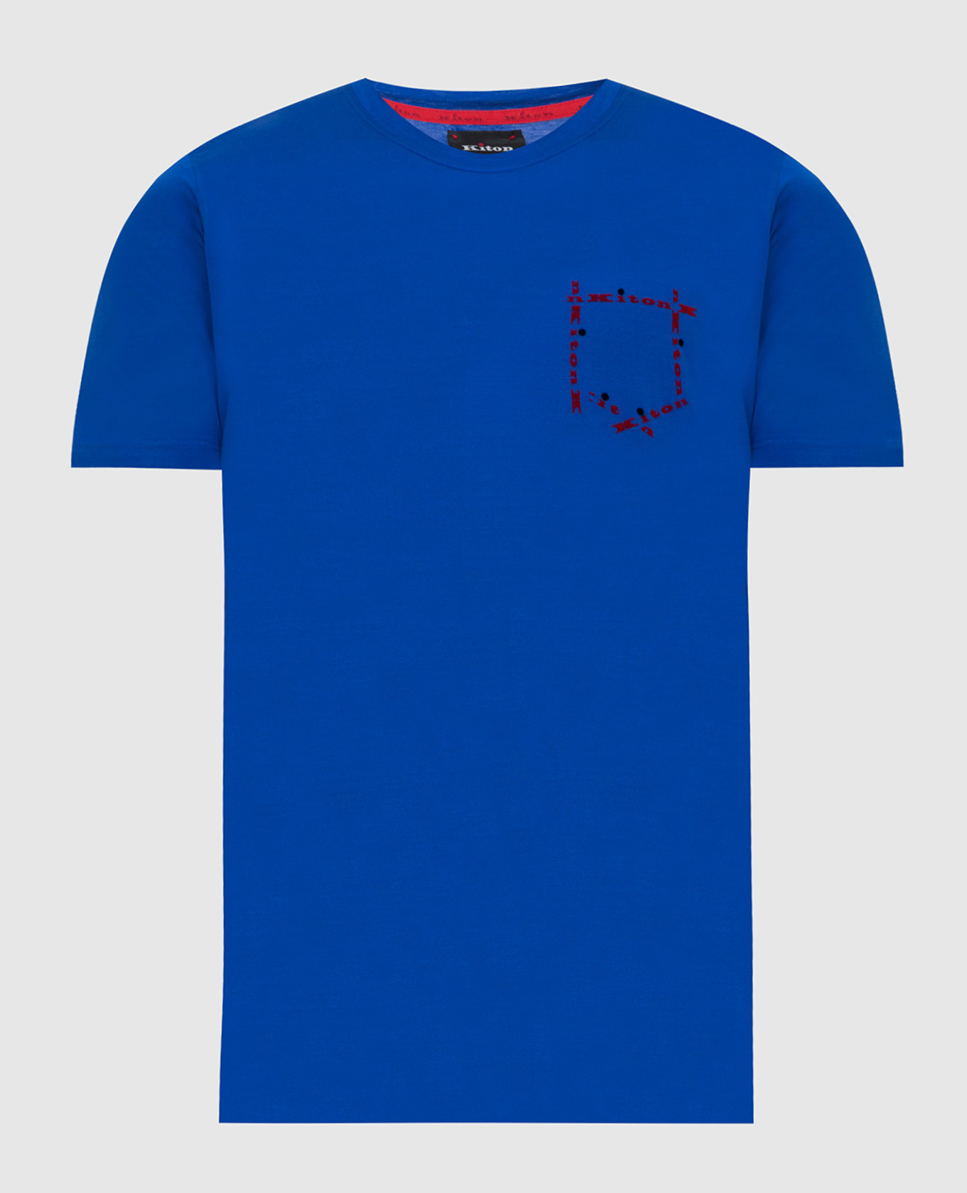 Синя футболка з логотипом
