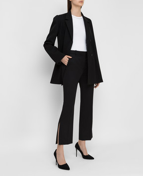 NINA RICCI Чорні брюки з вовни 20ECPA014WV0241