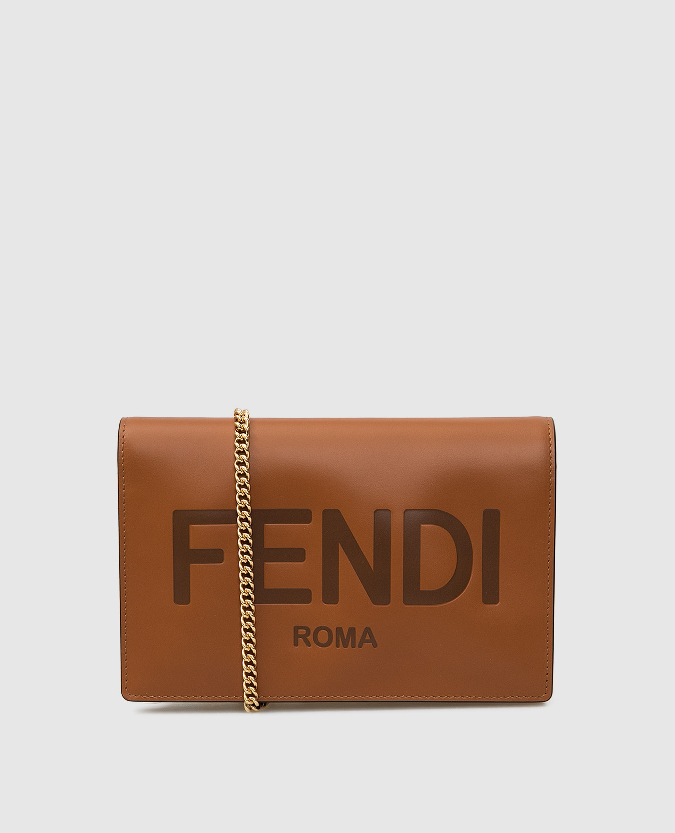 

Кожаная сумка Fendi, Светло-коричневый, Сумки
