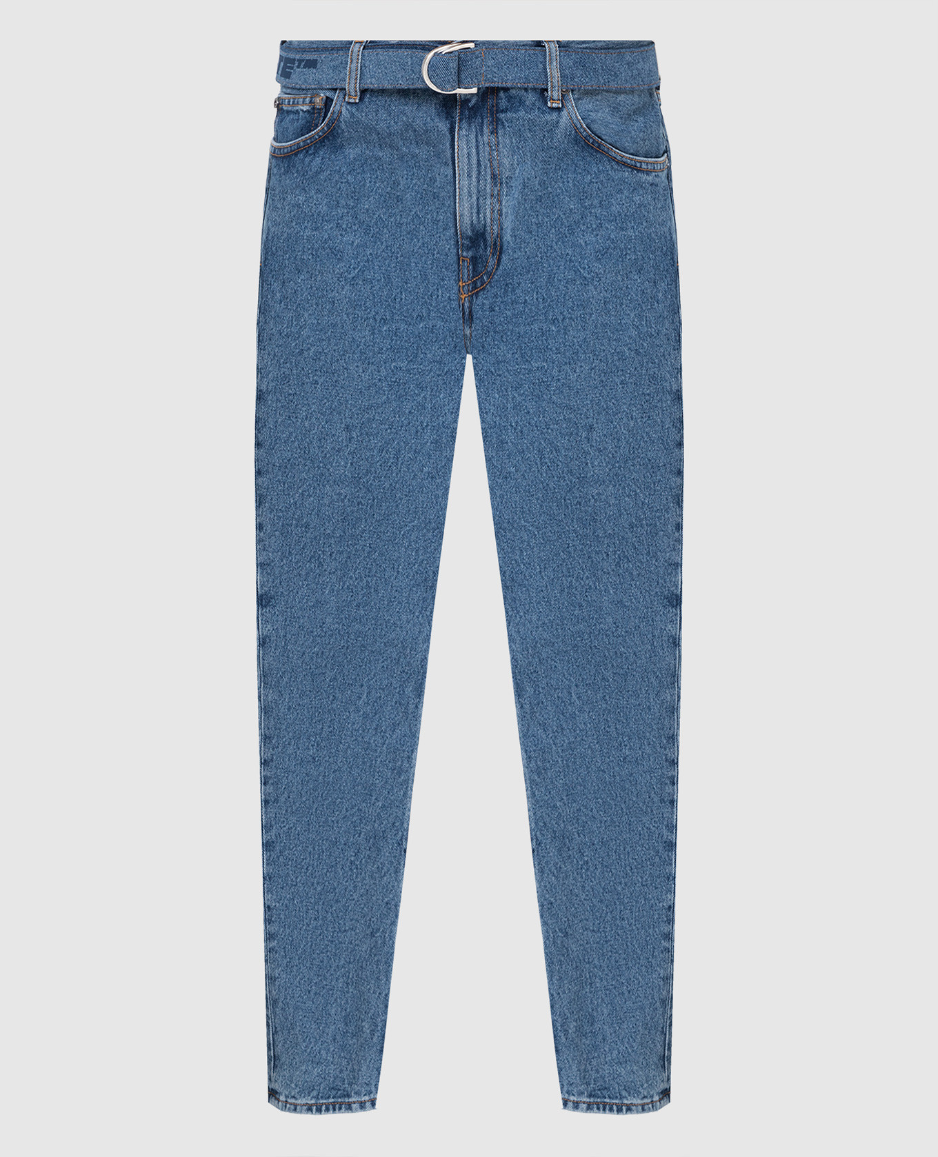 Синие джинсы-слим Industrial