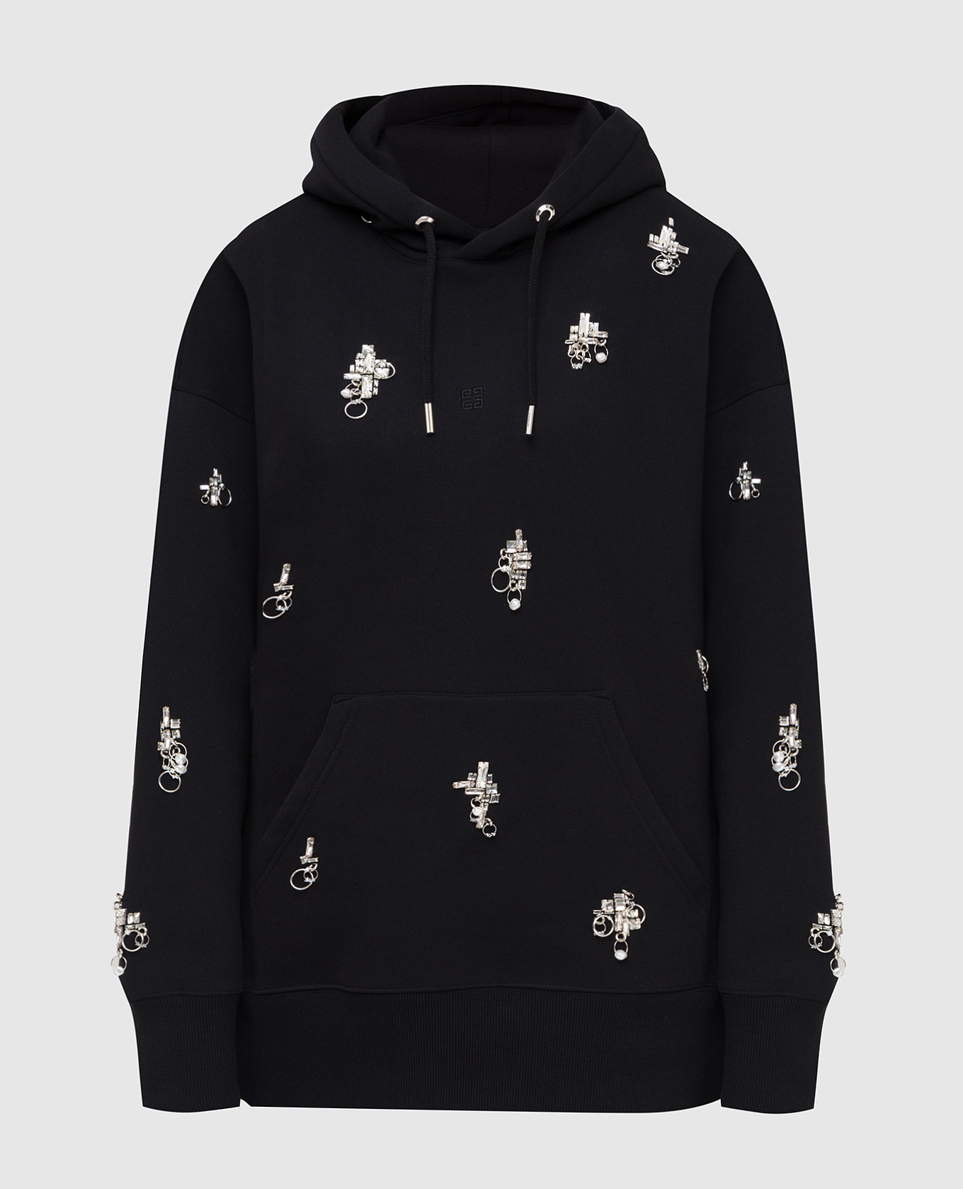 

Худи с кристаллами Givenchy, Черный, Худи и свитшоты