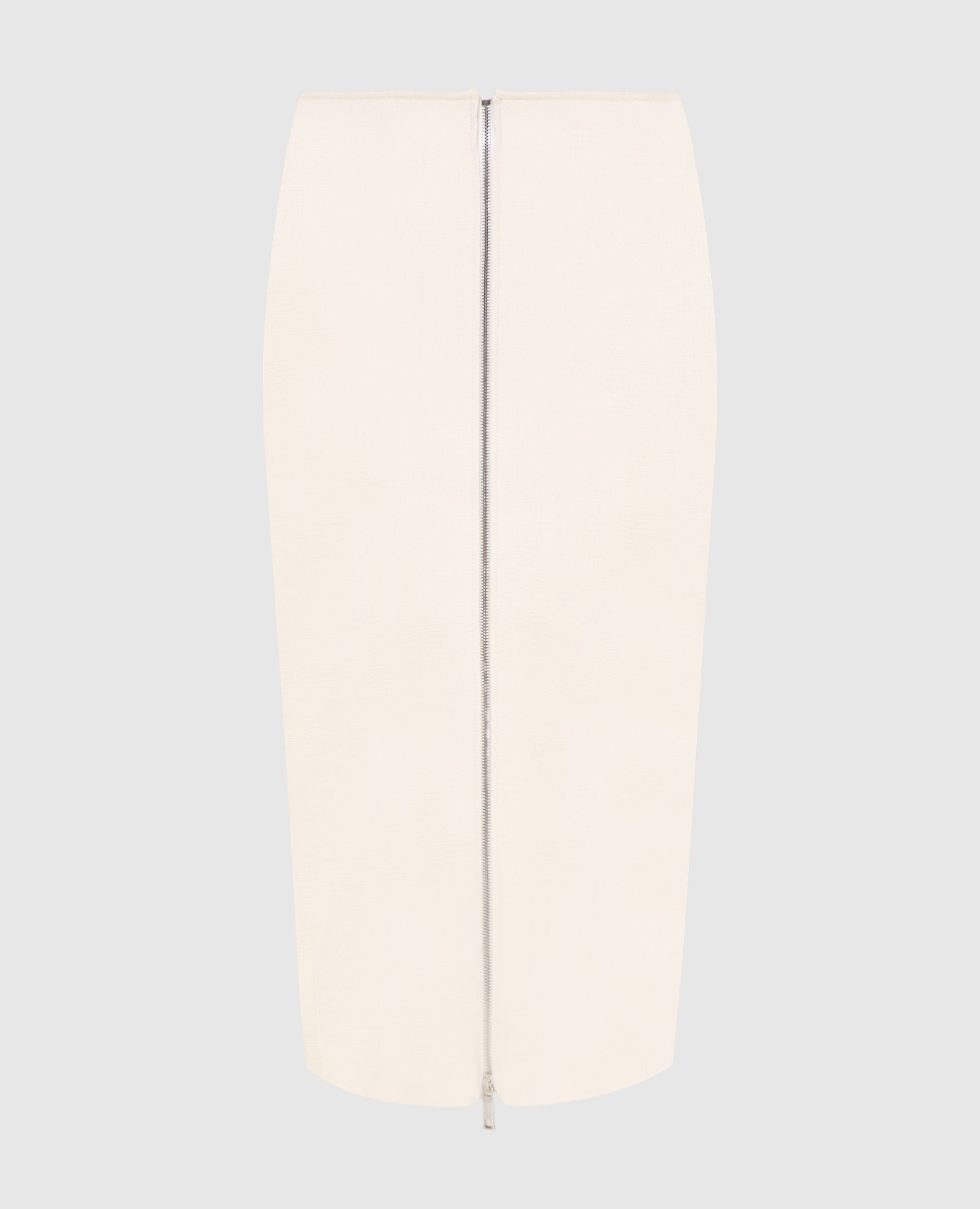 

Светло-бежевая юбка Max Mara Sportmax, Светло-бежевый, Юбки Миди