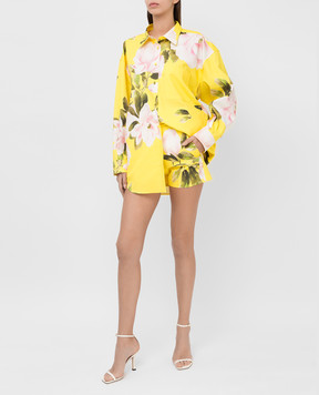 Valentino Шорти з квітковим принтом VB0RF1R06D6