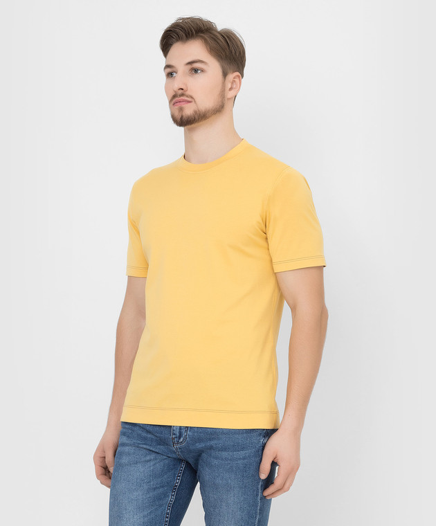 Brunello Cucinelli Желтая футболка M0T617107 изображение 3